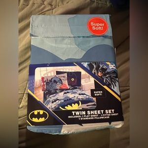 Batman Caped Classic Sheet Set Twin Size